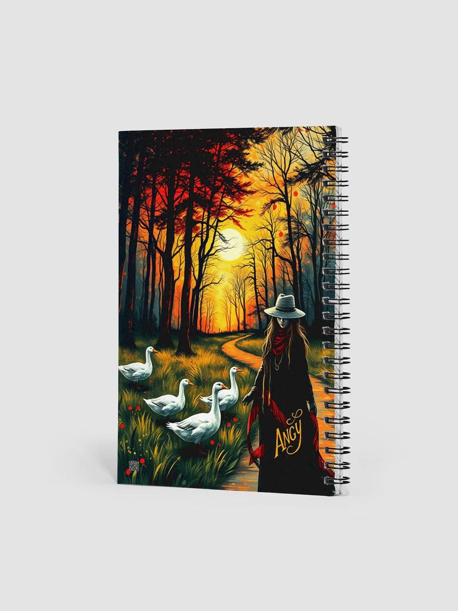 Mystical Wanderer Spiral Notebook product image (2)