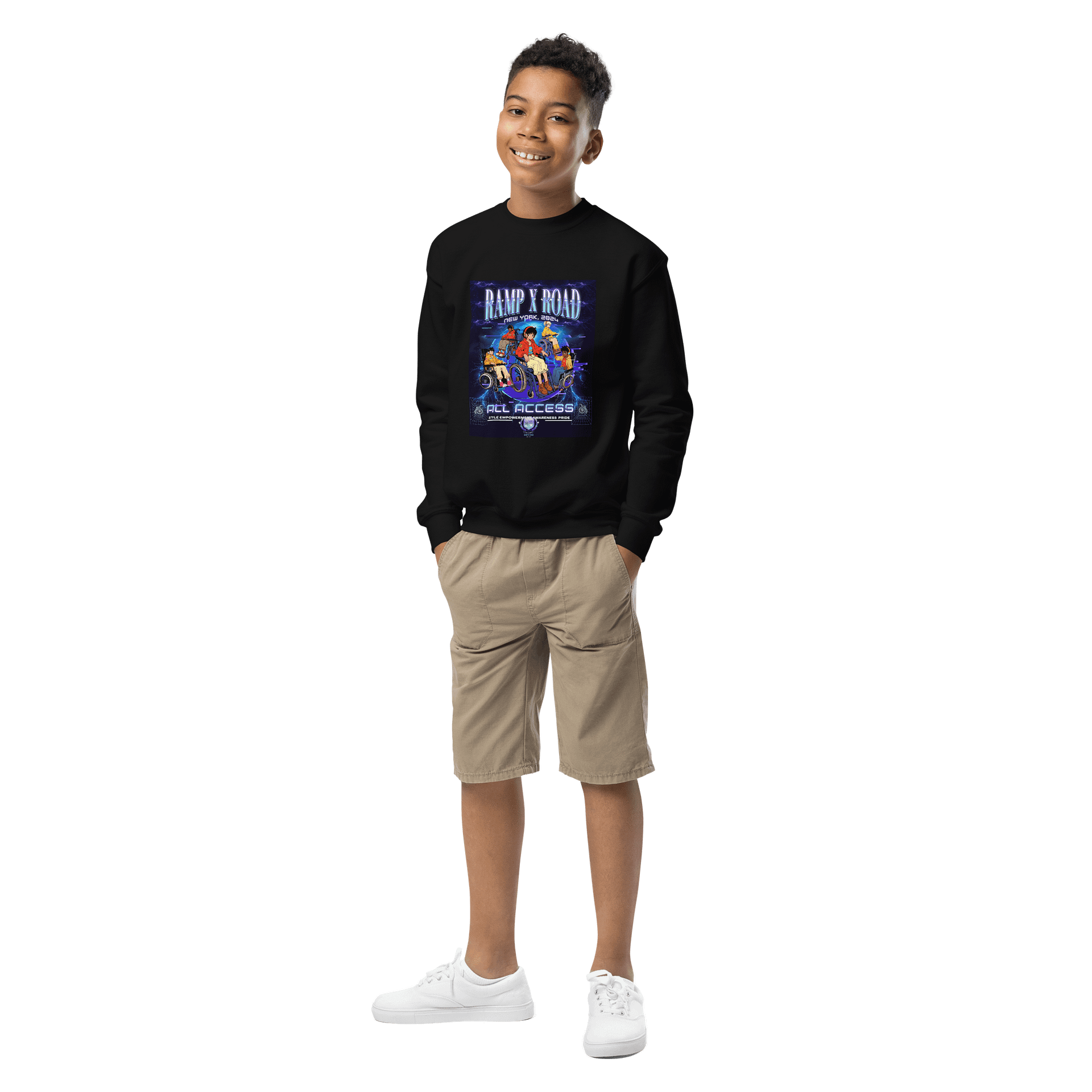 R X R Graphic Youth Sweatshirt product image (1)