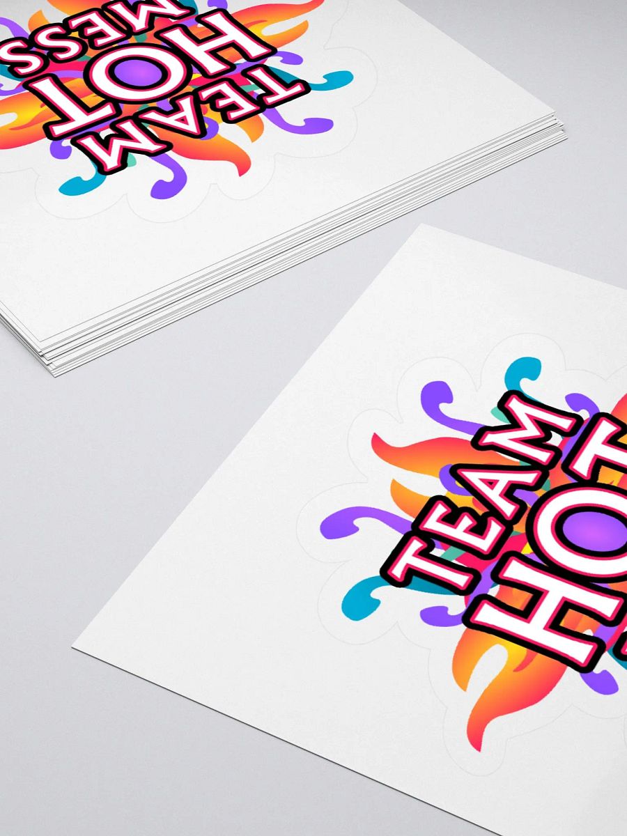 Team Hot Mess Sticker product image (4)