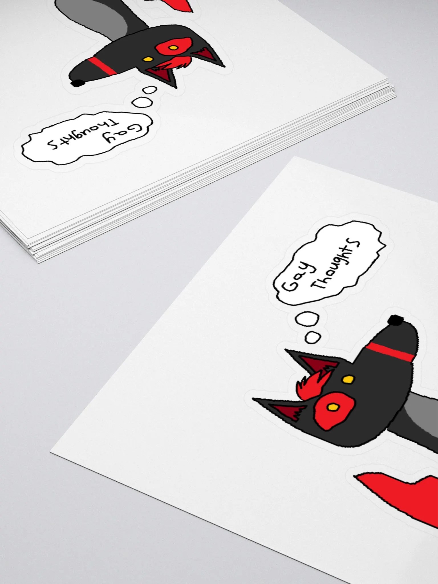 Gay Thoughts Sticker product image (16)