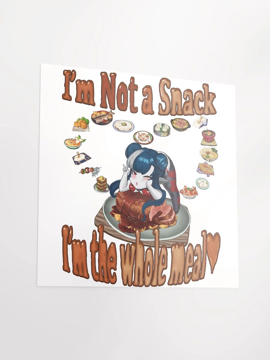 I'm The Whole Meal Chibi Poster product image (3)