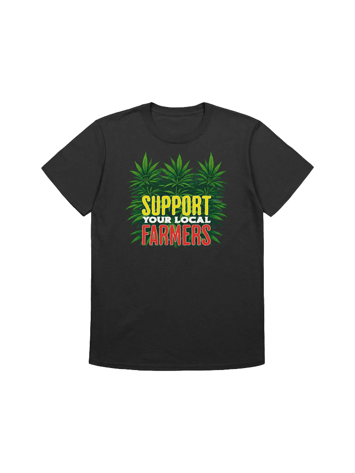 420 Weed-Support Your Local Cannabis Farmers-Grow the Community T-Shirt product image (2)