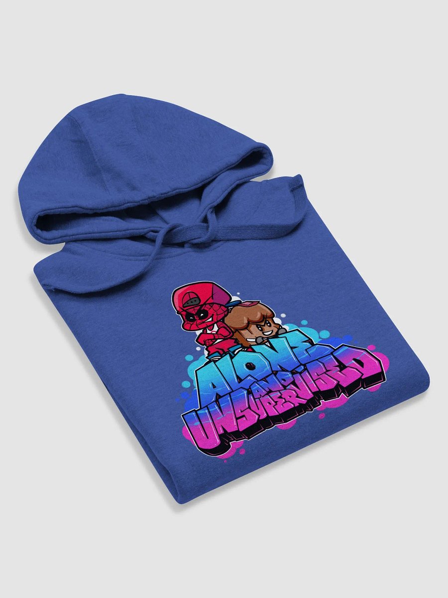 Alone and Unsupervised Graffiti Hoodie product image (35)