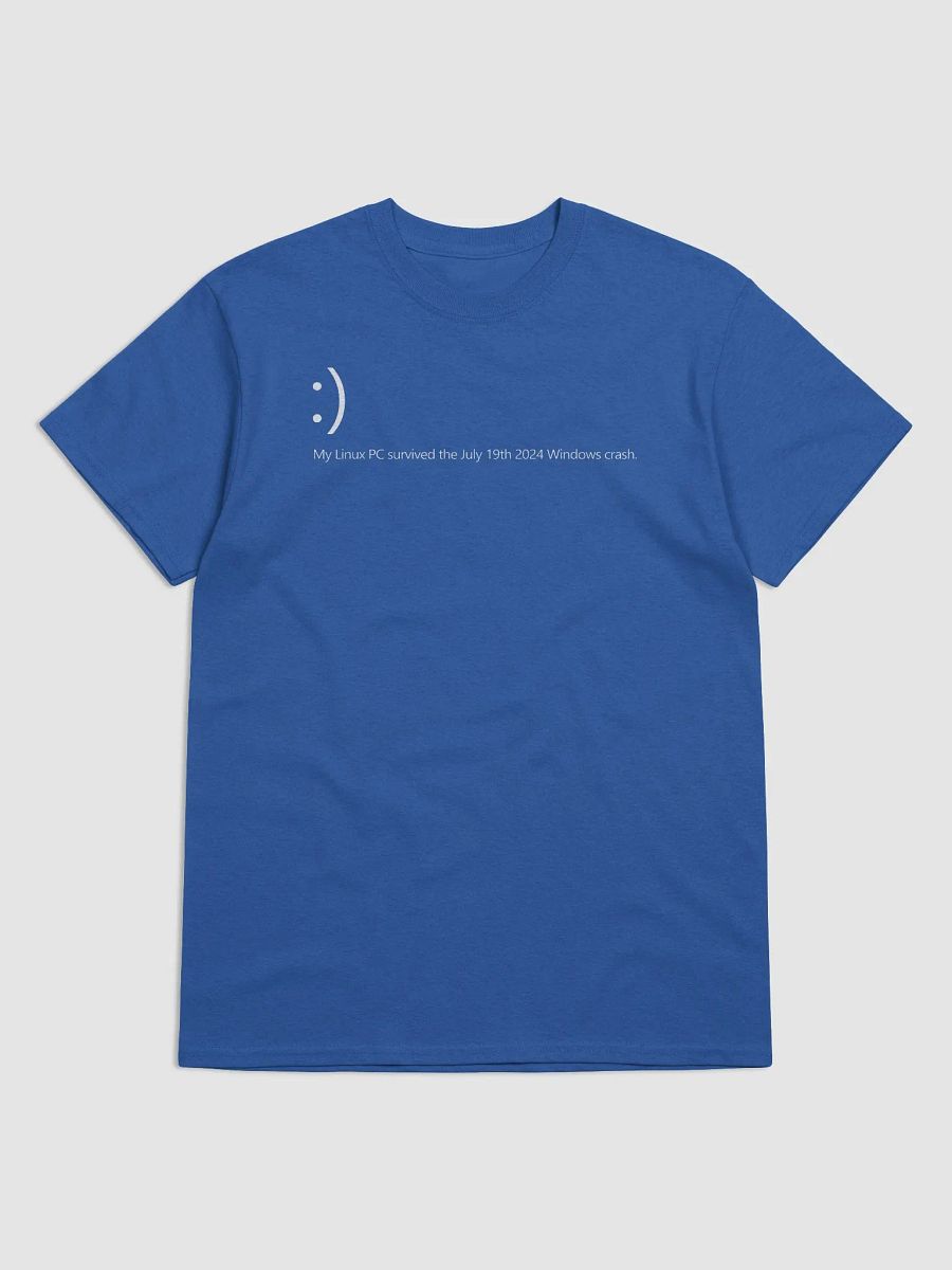 My Linux PC Survived Shirt product image (55)