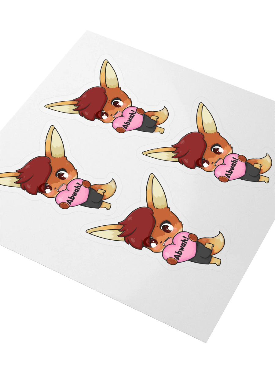 Abwah! Kiss Cut Sticker Set product image (3)