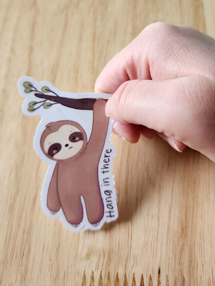 Hang in There Sloth Mental Health product image (2)