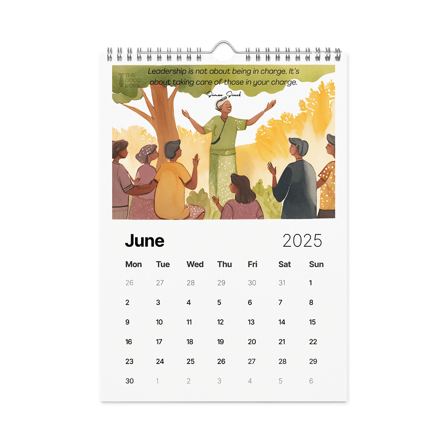 2025 Leadership Inspiration Calendar (Watercolor) product image (8)