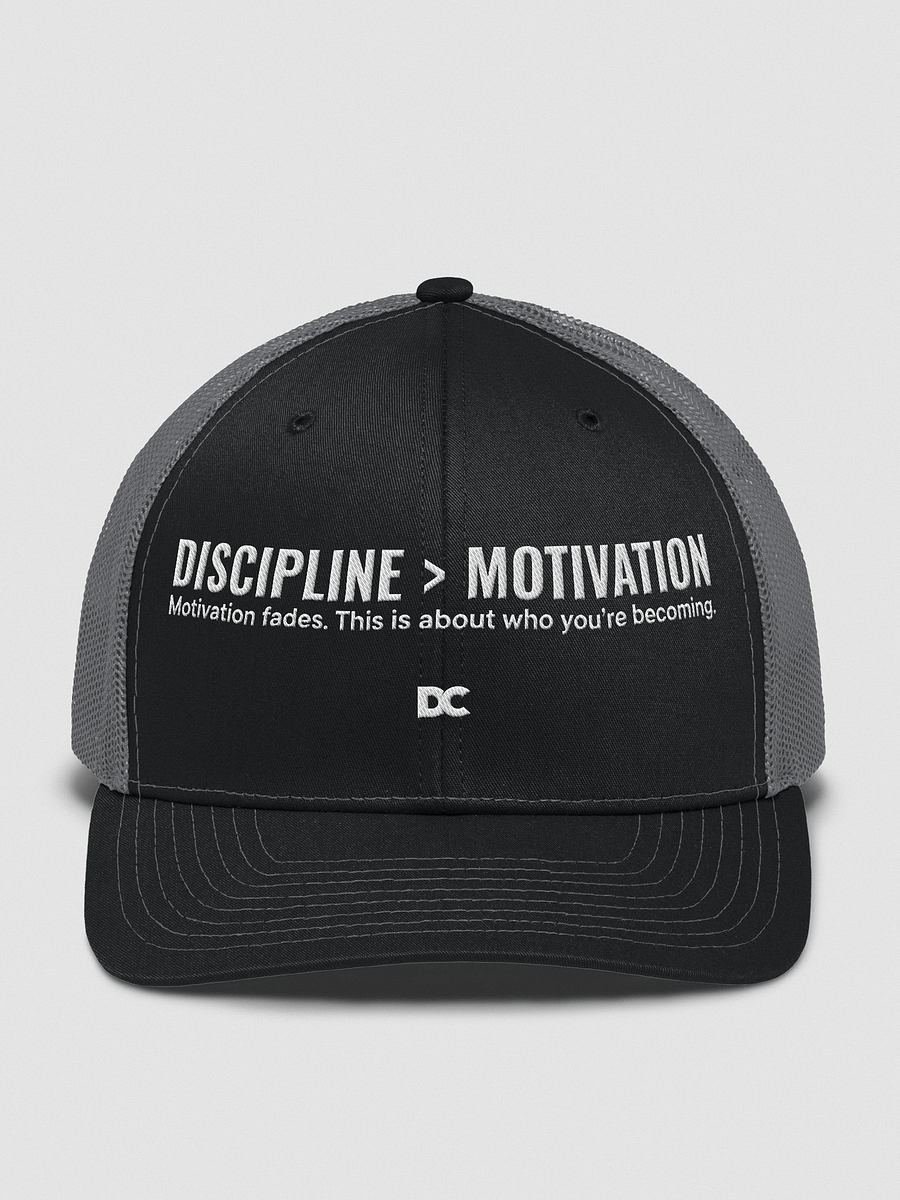 DISCIPLINE > MOTIVATION – BECOMING OVER HYPE | Hat product image (1)