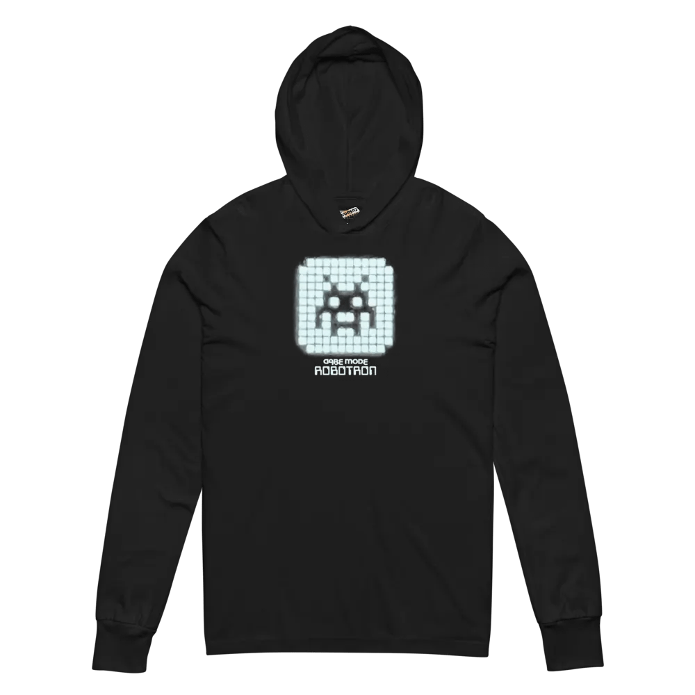 GABE Robotron Mode Long Sleeve Hoodie Tee product image (2)