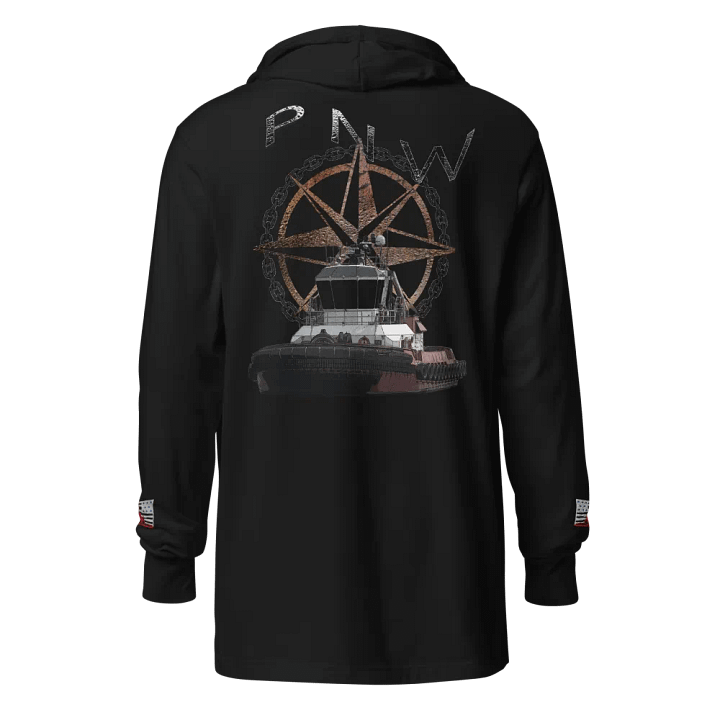 PNW Compass Rose Athena Titan hoodie Tee product image (1)