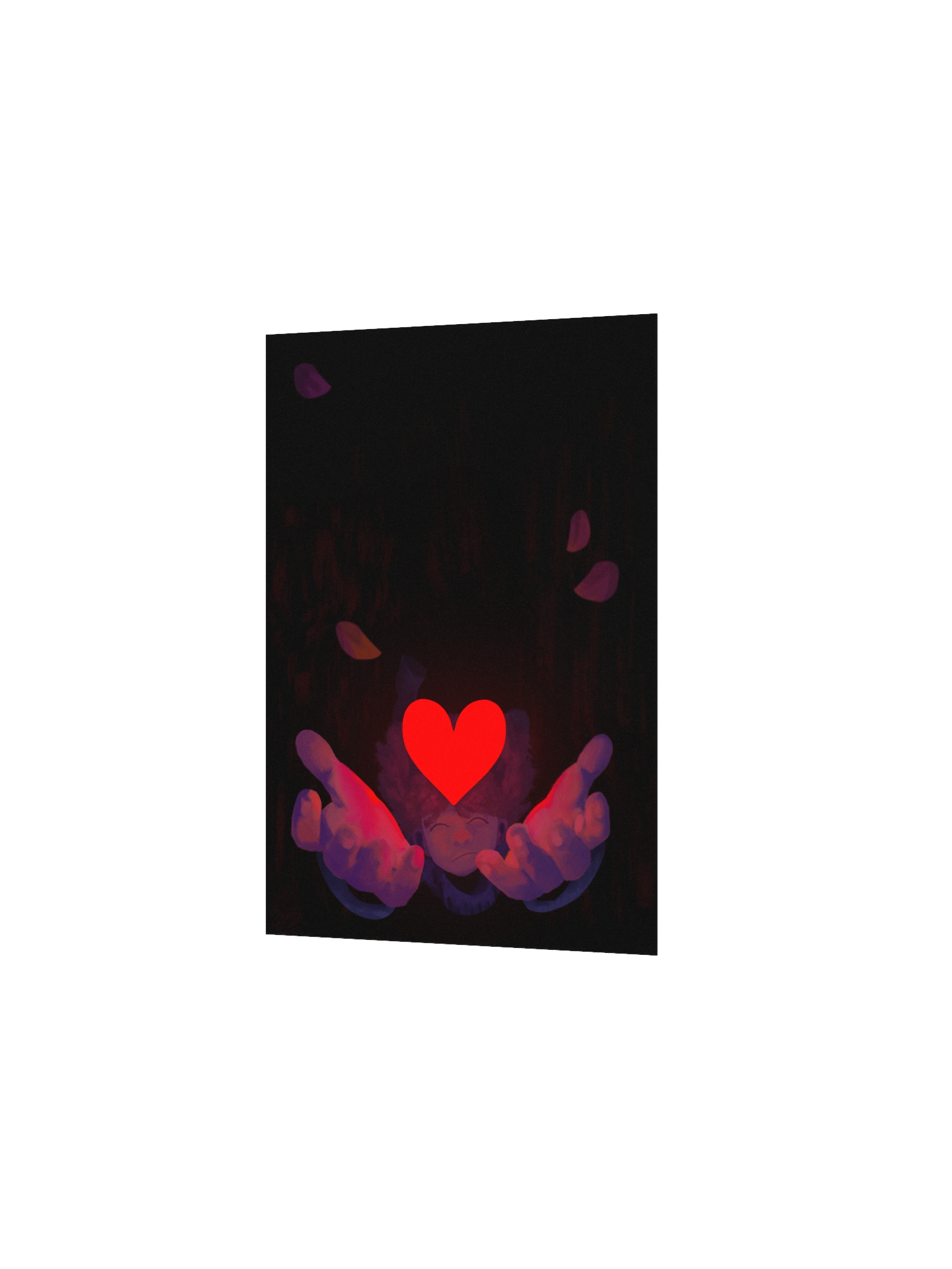 Falling- Sonic the Hedgehog - Cori Art Print product image (4)