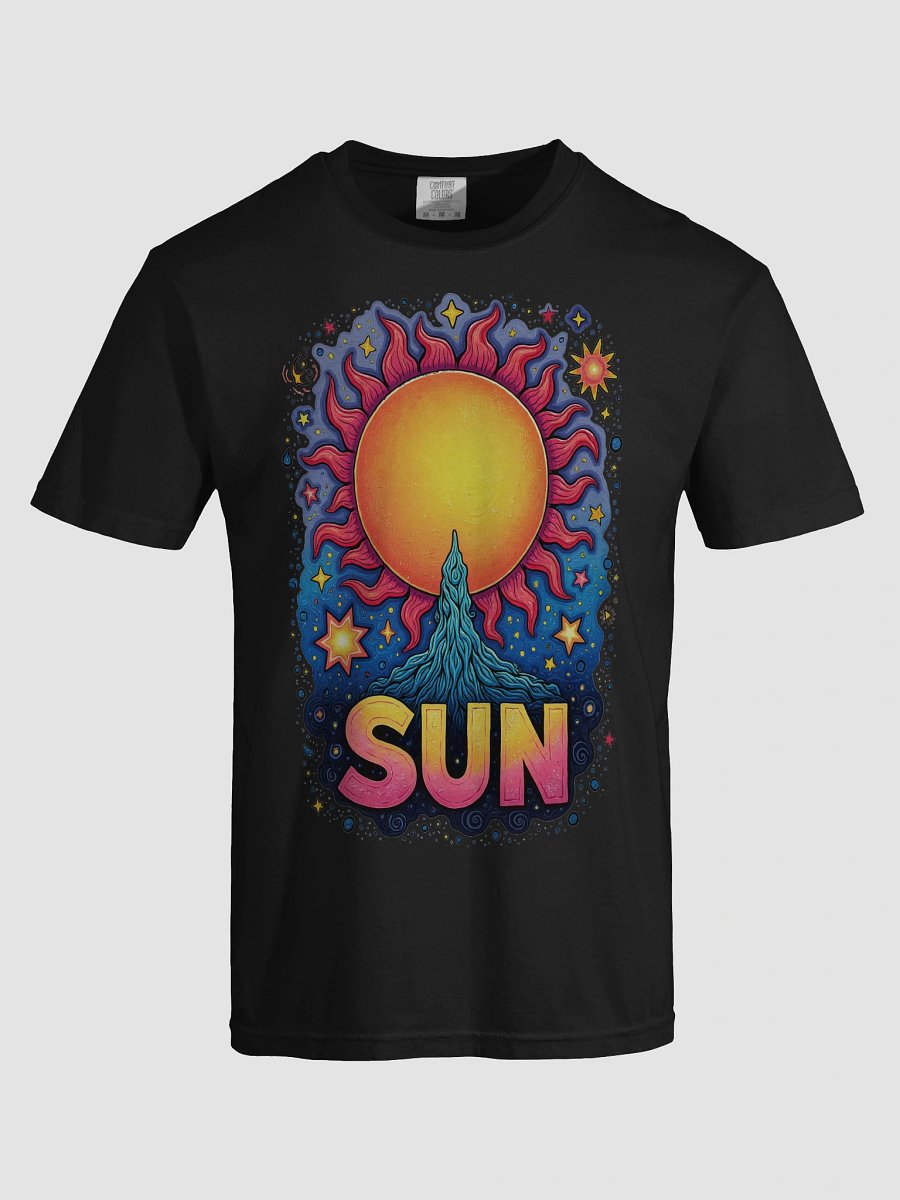 Psychedelic Sun Symbol – Astral Cosmic Art product image (7)