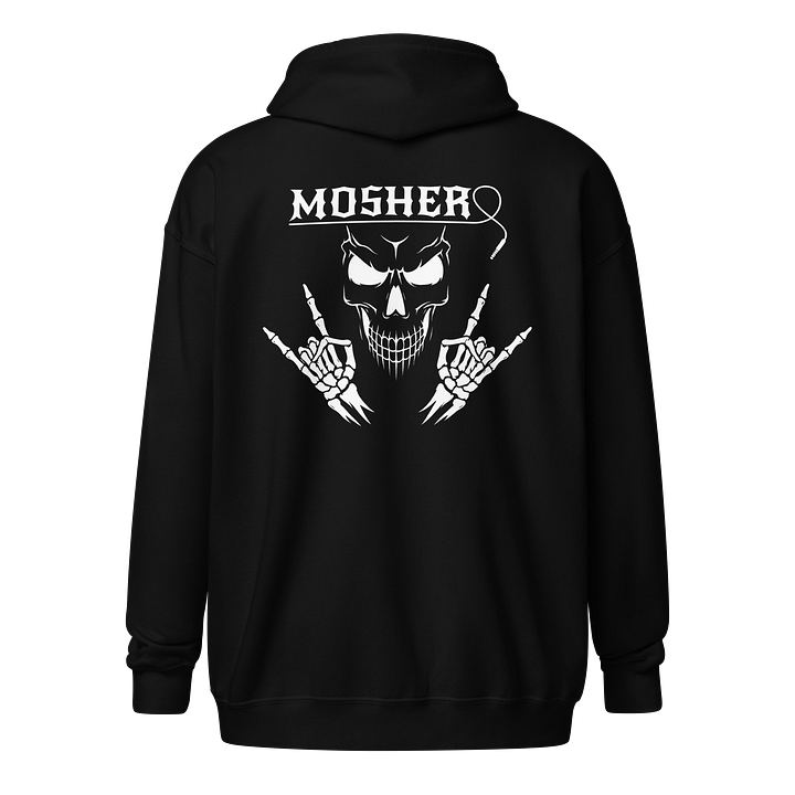 CLEAN OG LOGO ZIP HOODIE product image (2)