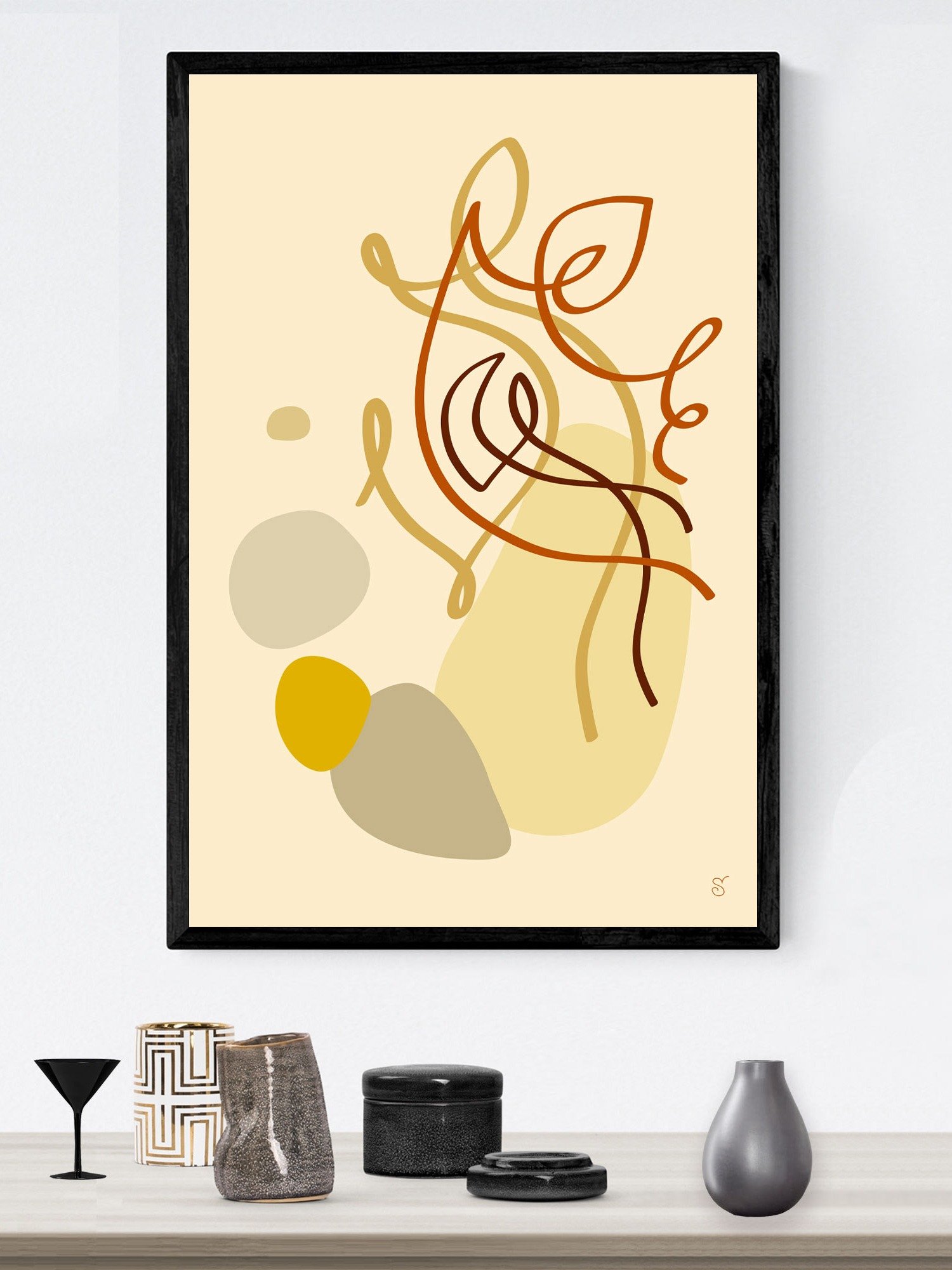 Organic Flow Abstract Poster - Abstract Image No. 4 product image (21)