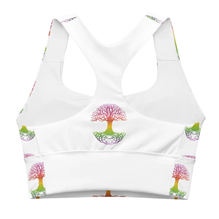 Rainbow Mushroom All-Over Sports Bra product image (2)