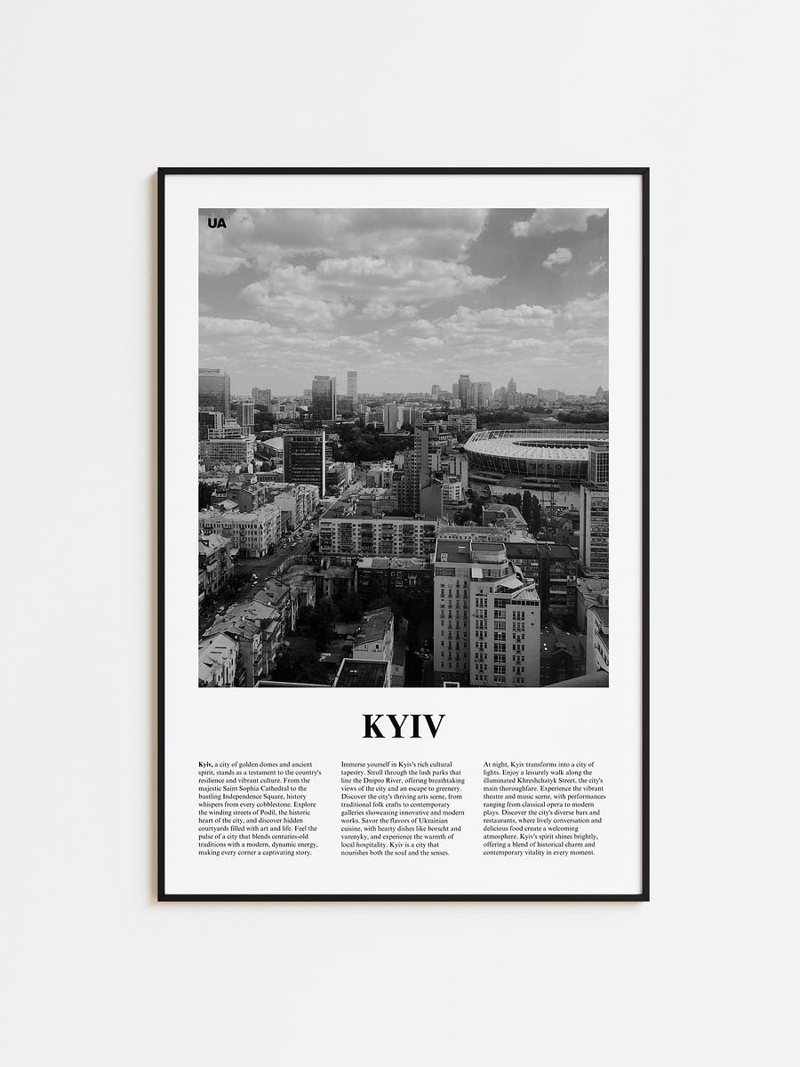 Kyiv 02 Newspaper Poster product image (1)