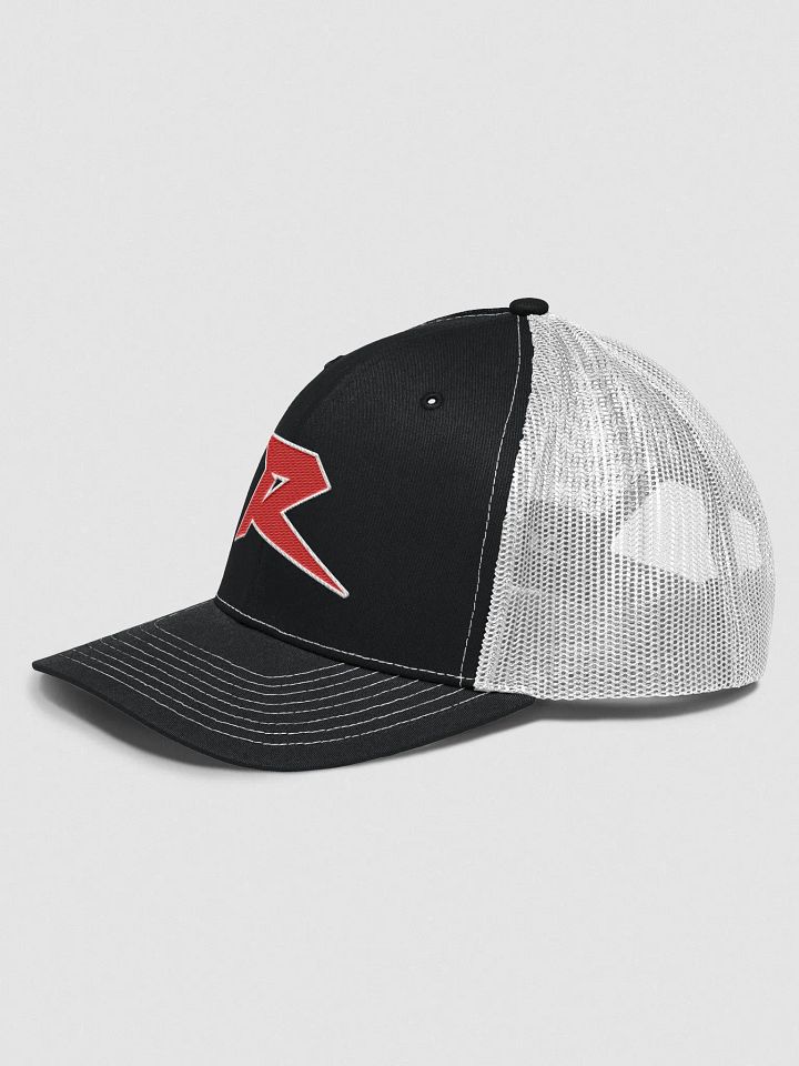 RED BEARD LOGO TRUCKER HAT (White/Black) product image (2)