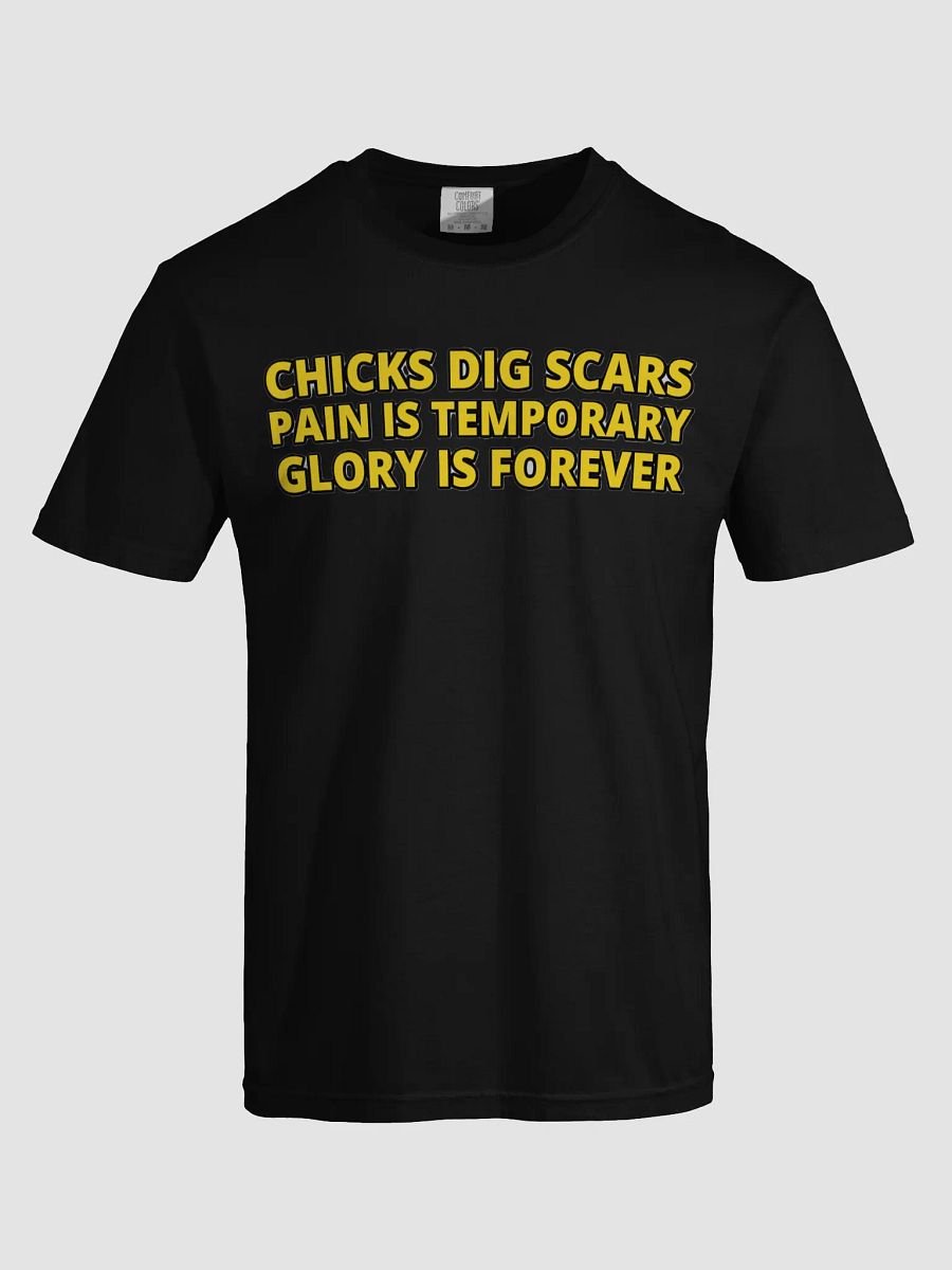 CHICKS DIG SCARS, PAIN IS TEMPORARY, GLORY IS FOREVER product image (59)
