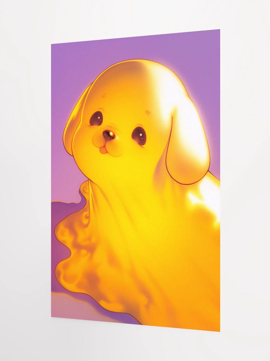 Yellow Ghost Dog Poster product image (3)