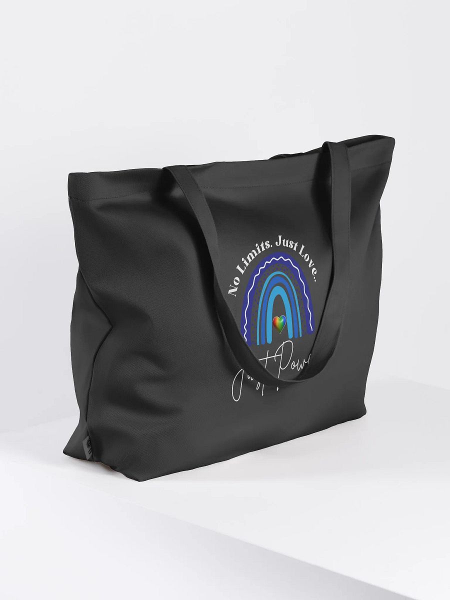 No Limits. Just Love. Just Power. Rainbow Eco Tote Bag product image (3)