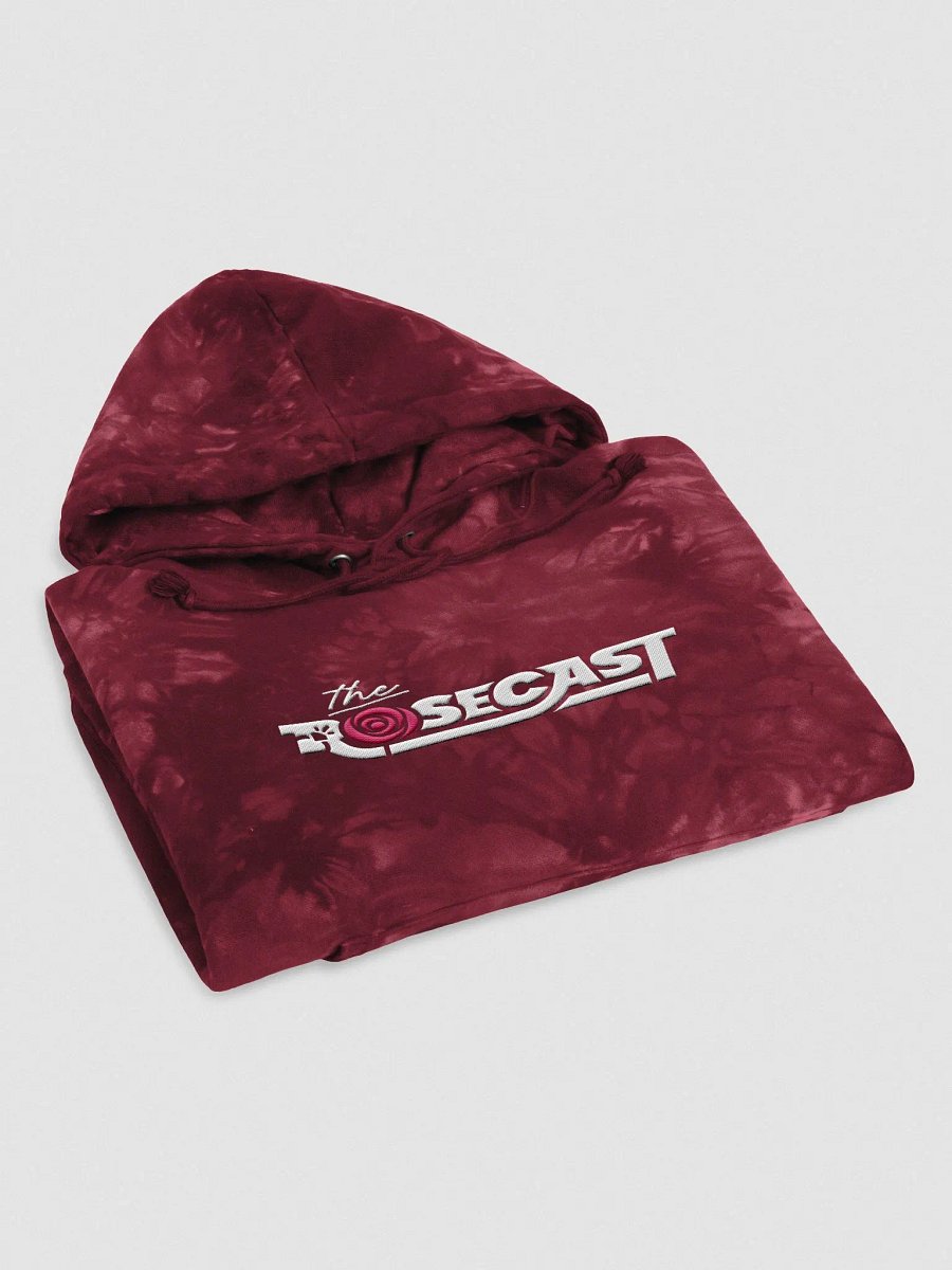 Rosecast Logo Tie-Dye Champion Hoodie (Embroidered) product image (4)