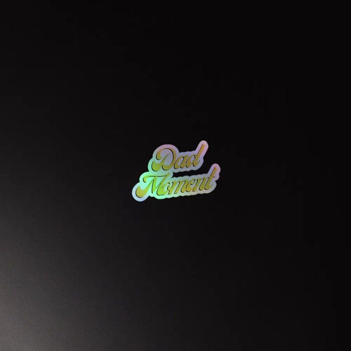 Dad Moment Holo-Sticker product image (4)