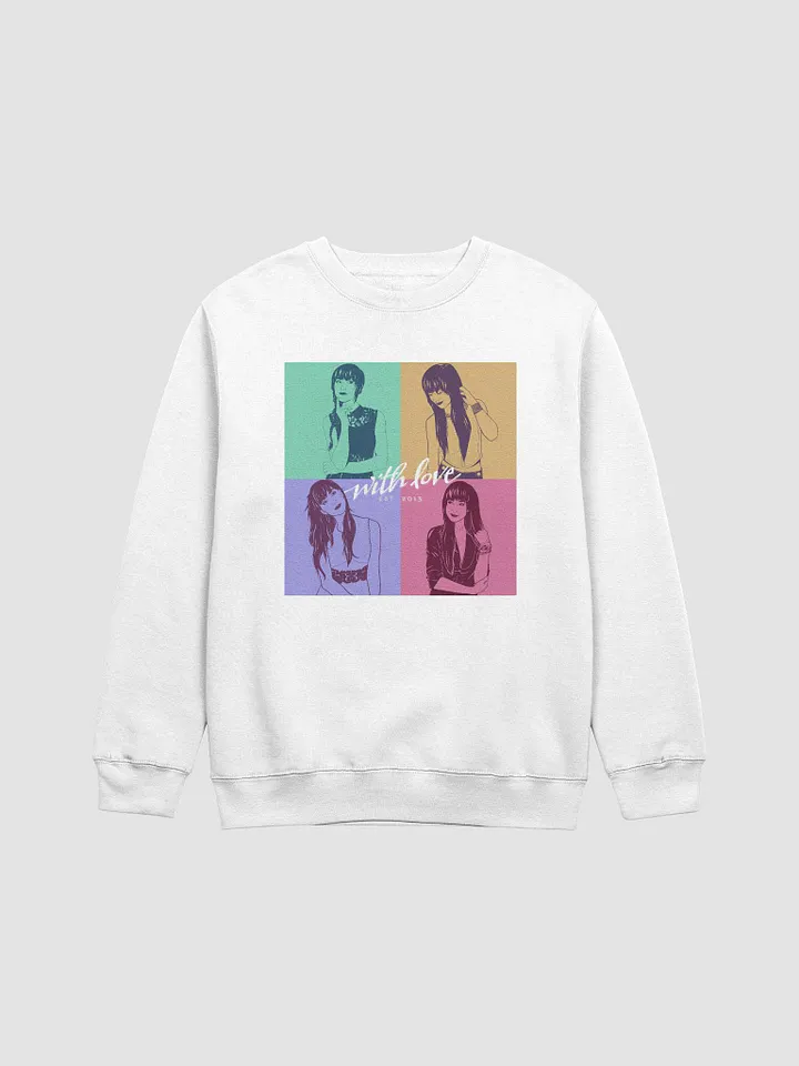 With Love Pop Art Sweatshirt product image (2)