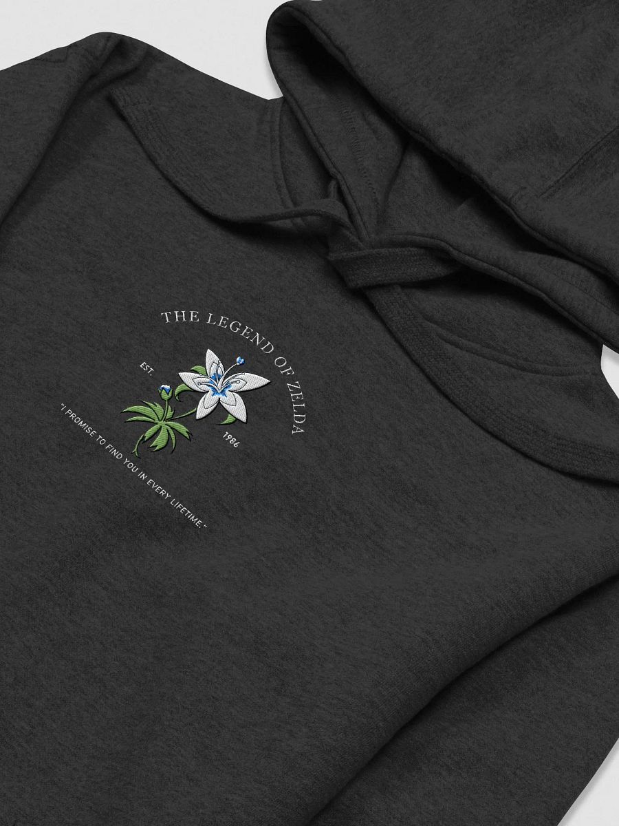 THE LEGEND OF ZELDA FLOWER | HOODIE | EMBROIDERED | DARK VER product image (13)