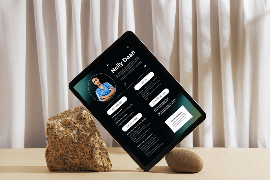Professional Nurse Resume Template product image (4)