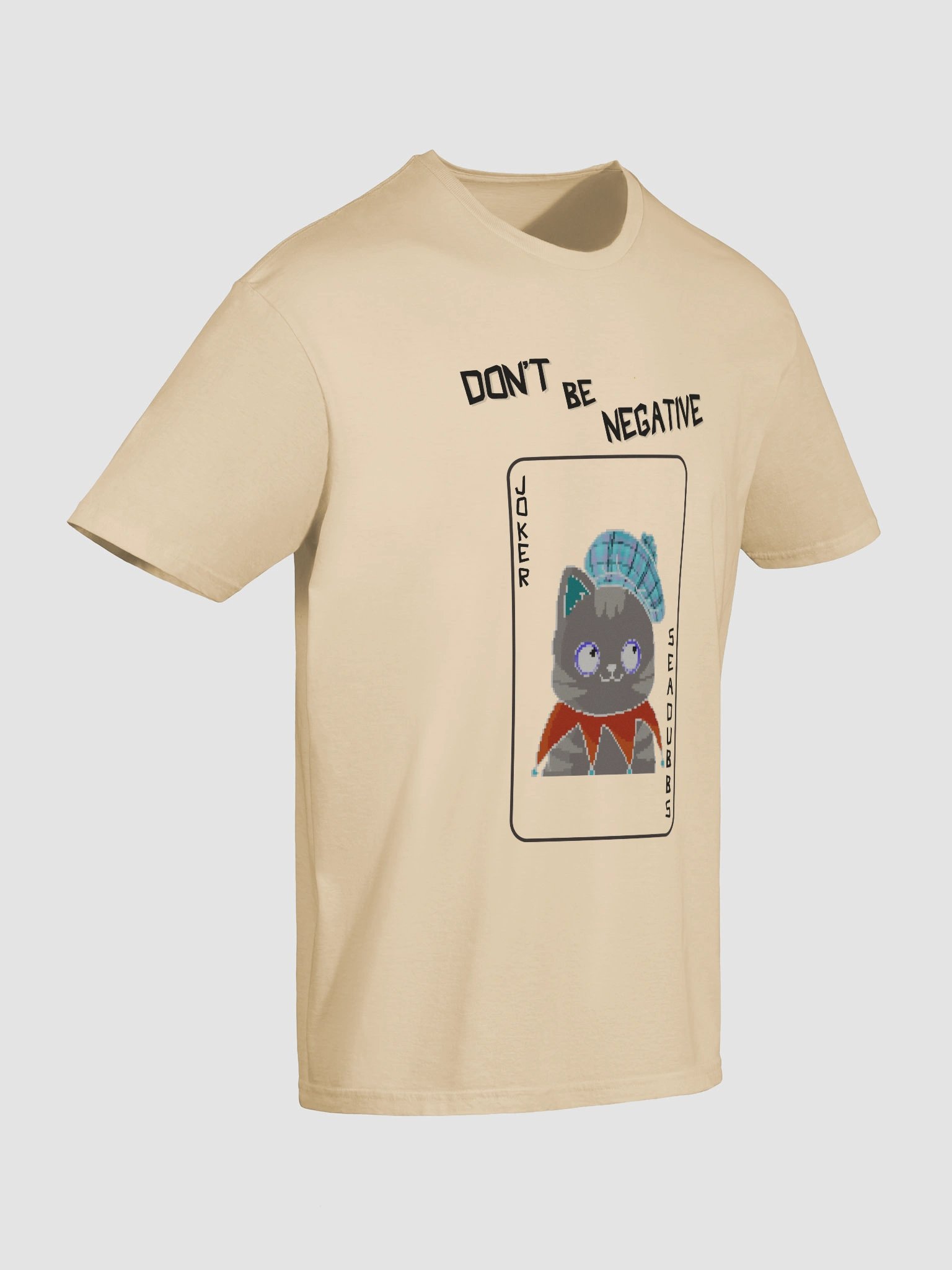 Don't Be Negative Piko Joker T-Shirt product image (59)