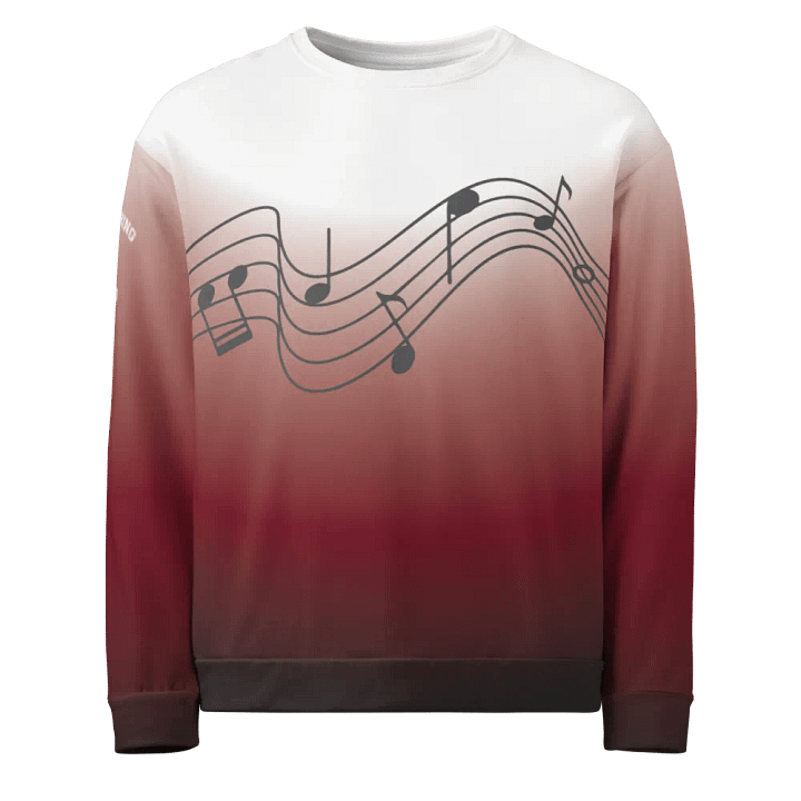 Burgundy Marching Band Sweater product image (1)