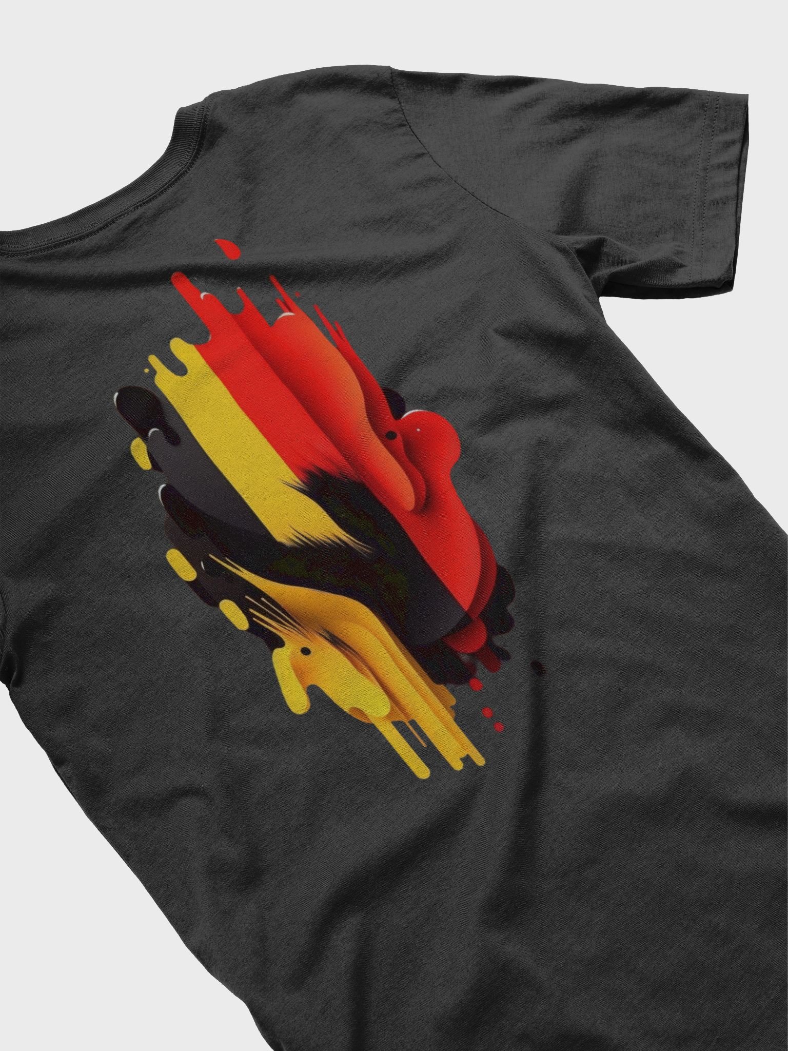 Belgian Streamers Painted Emblem T-Shirt product image (4)