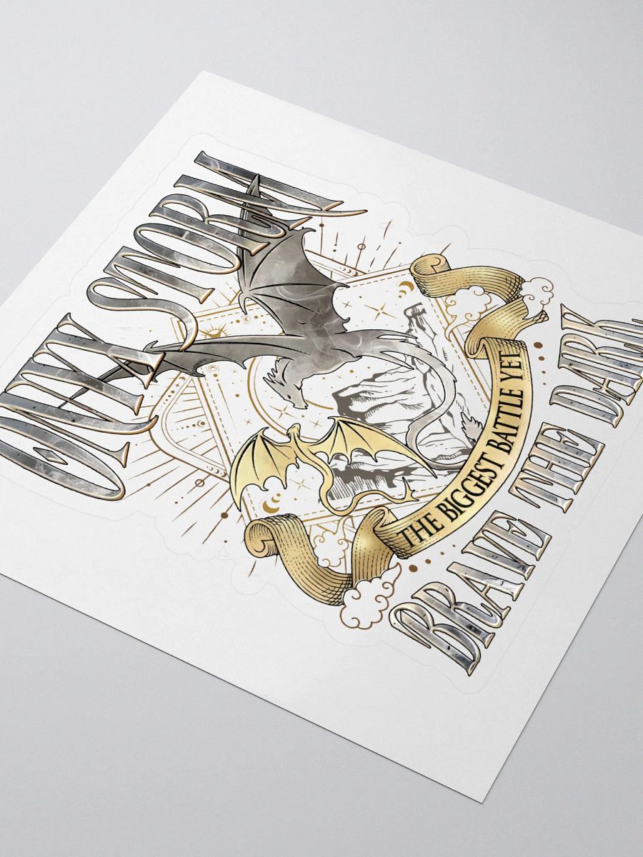 Onyx Storm - Brave The Dark - Sticker product image (3)