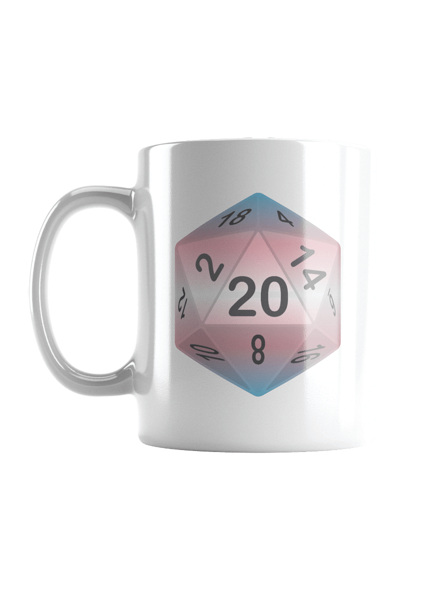 Trans Pride D20 Mug product image (17)