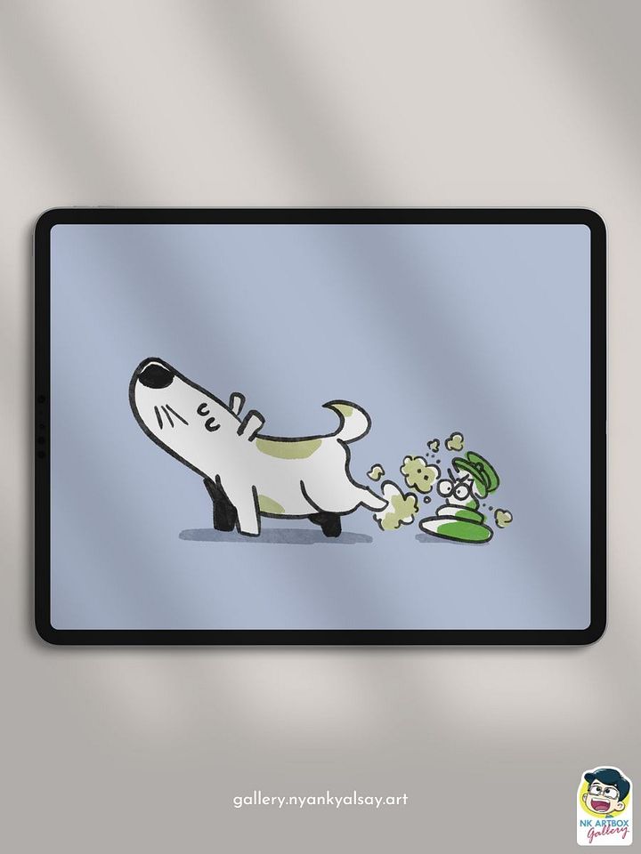 Just a Pup Poop | Digital product image (1)
