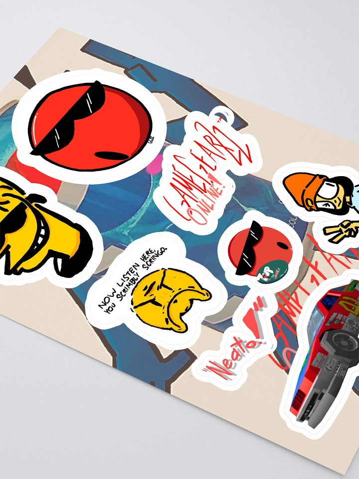 GameGear22 Online! Custom Sticker Sheet! product image (2)