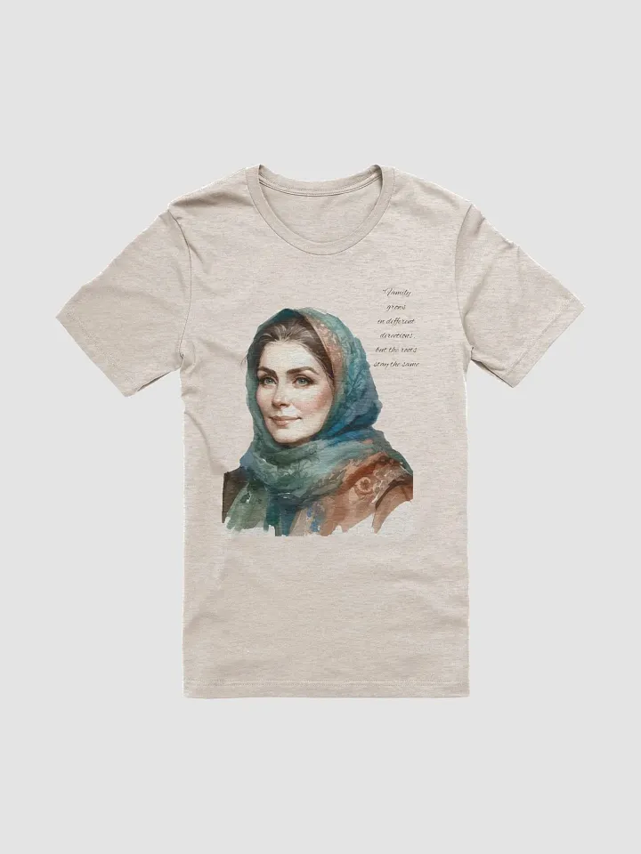 Serene Scarf Watercolor T-Shirt product image (1)