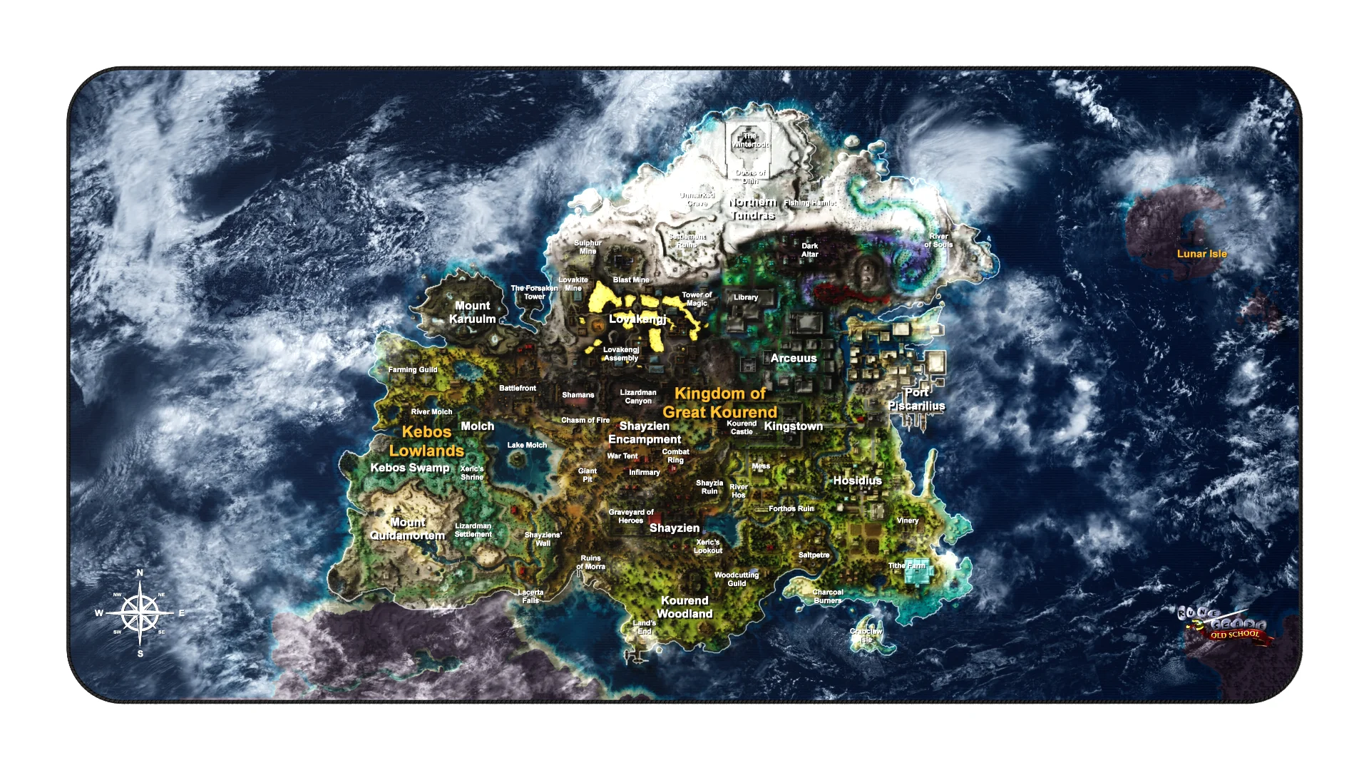 OSRS Kingdom of Kourend Desk Mat product image (6)