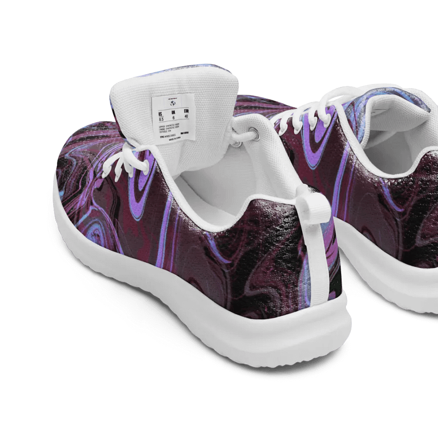 Psychedelic Swirl Women's Athletic Sneakers product image (6)