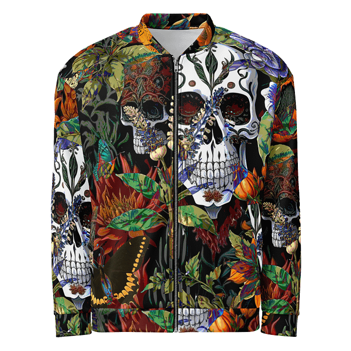Fiesta de los Ancestros (Festival of the Ancestors) Bomber Jacket product image (1)