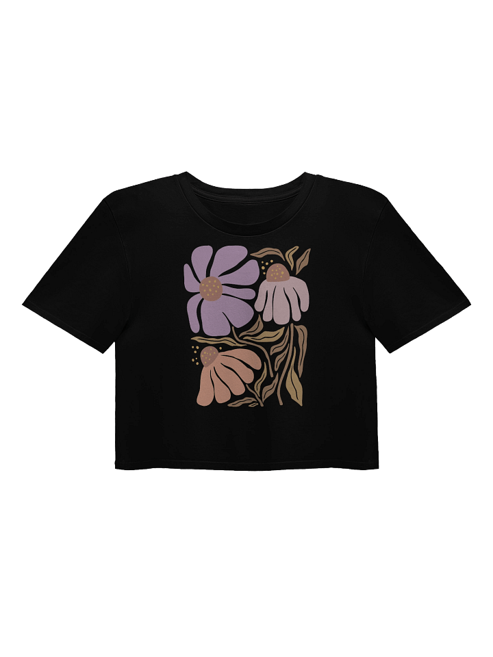 Floral Bliss Cropped Tee product image (3)