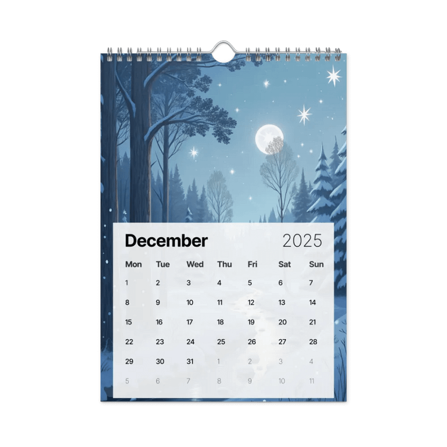 MAGICAL ANIME SEASONS WALL CALENDAR 2025 product image (4)