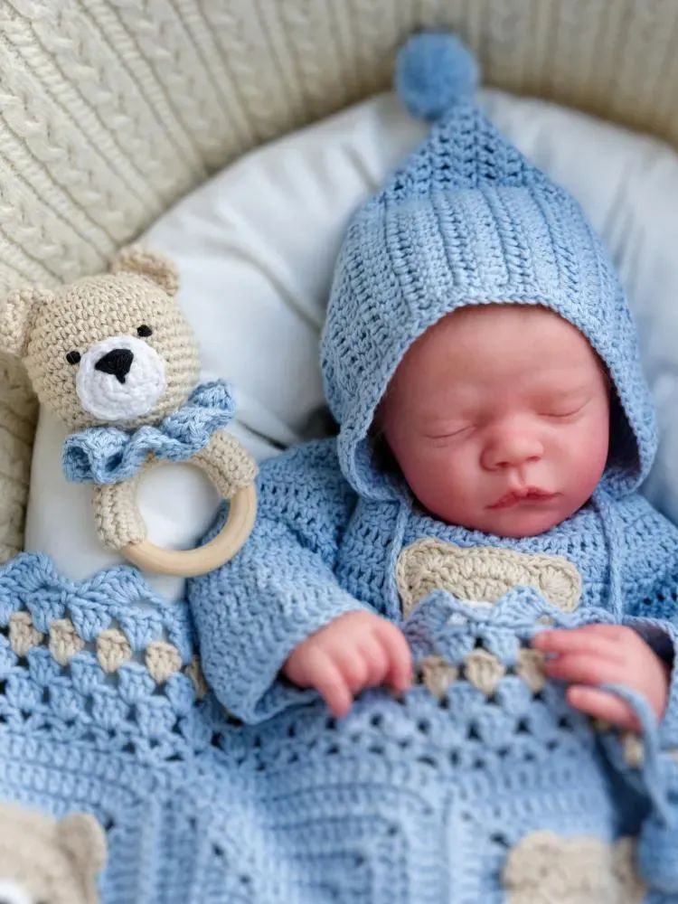 Crochet Pattern: Teddy Bear Baby Rattle product image (6)