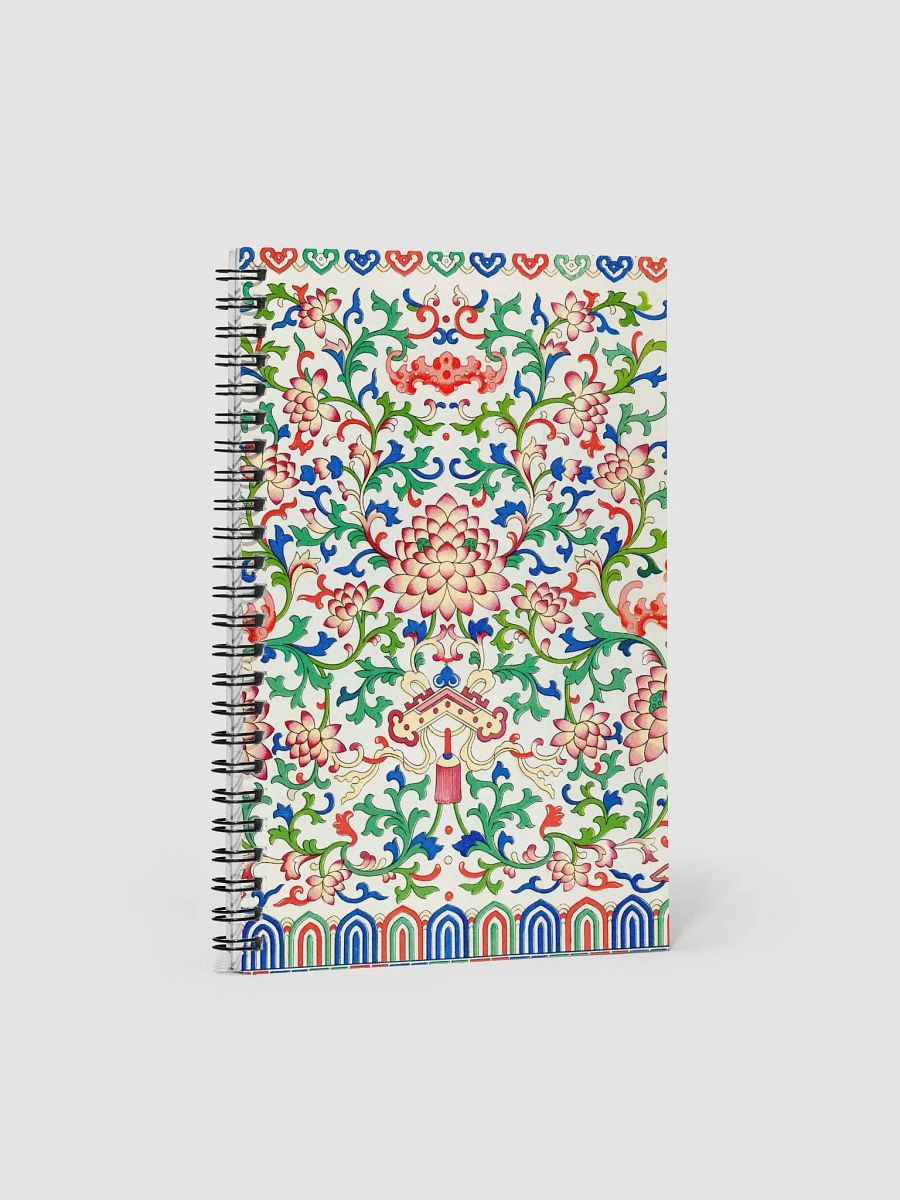 Lotus Spiral Notebook product image (1)