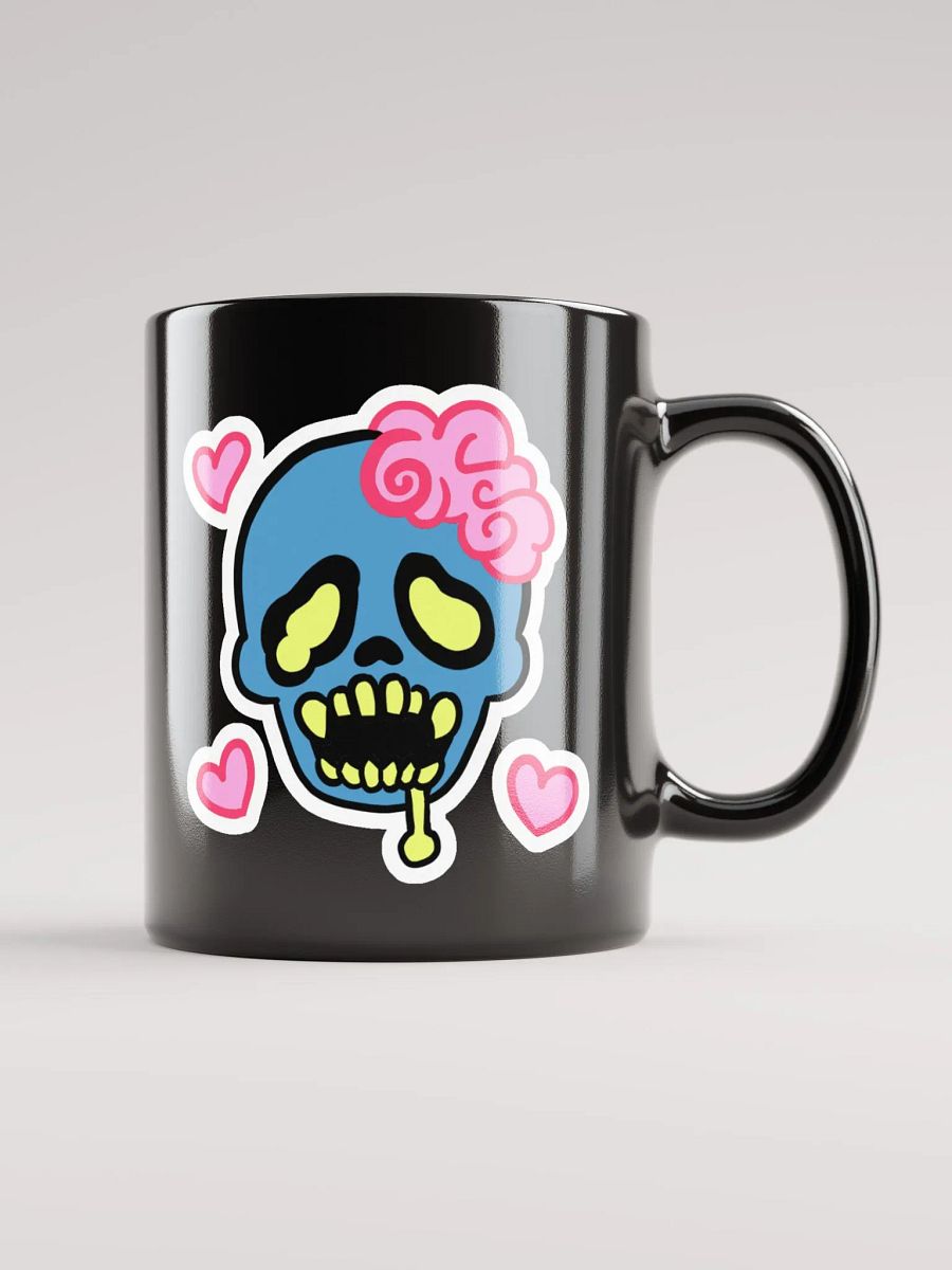 Undead but happy (black mug) product image (1)