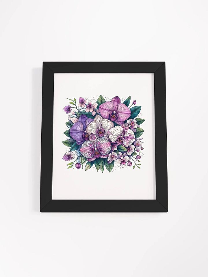 Orchid Symphony Framed Poster product image (2)