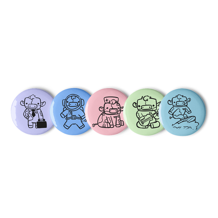 You Can MOO Anything Pin Set #2 product image (1)