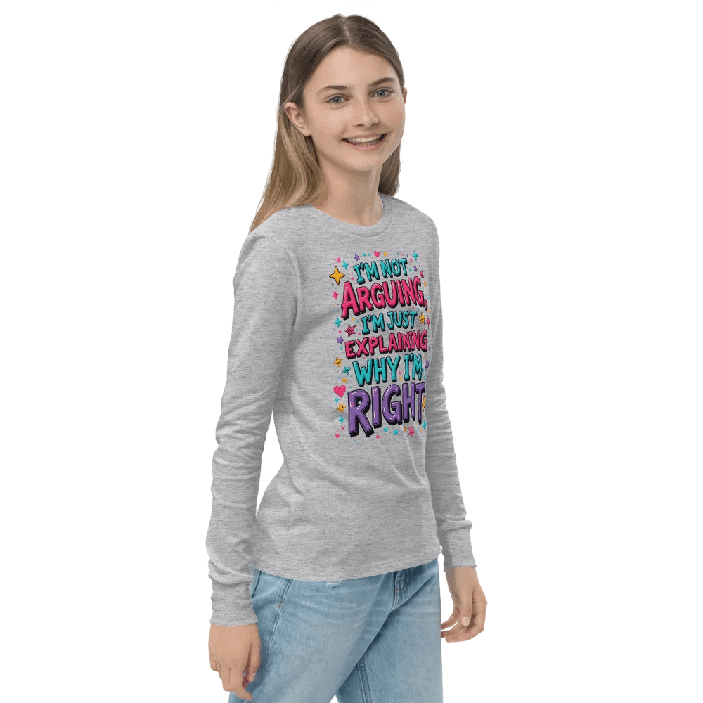 Colorful Explanation Long Sleeve Tee product image (23)
