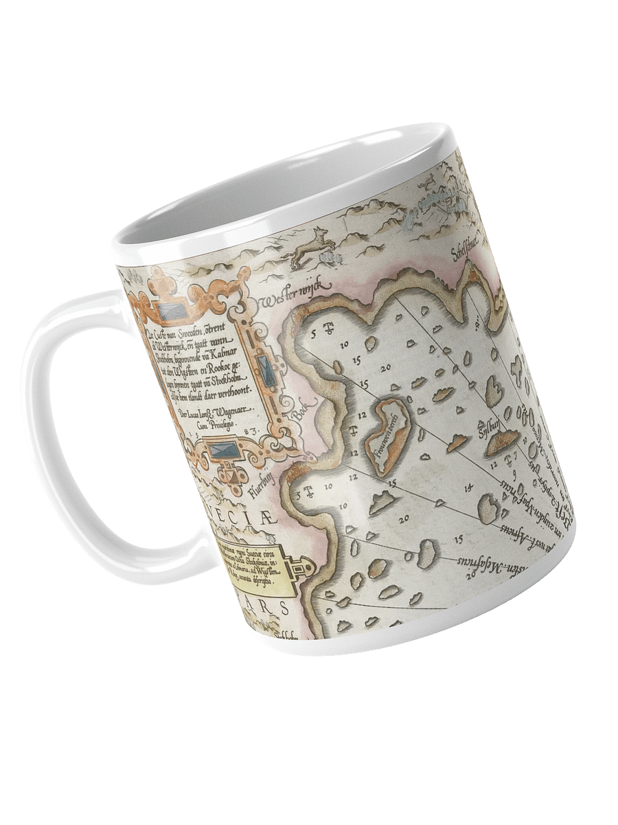 Vintage Nautical Map Mug product image (3)