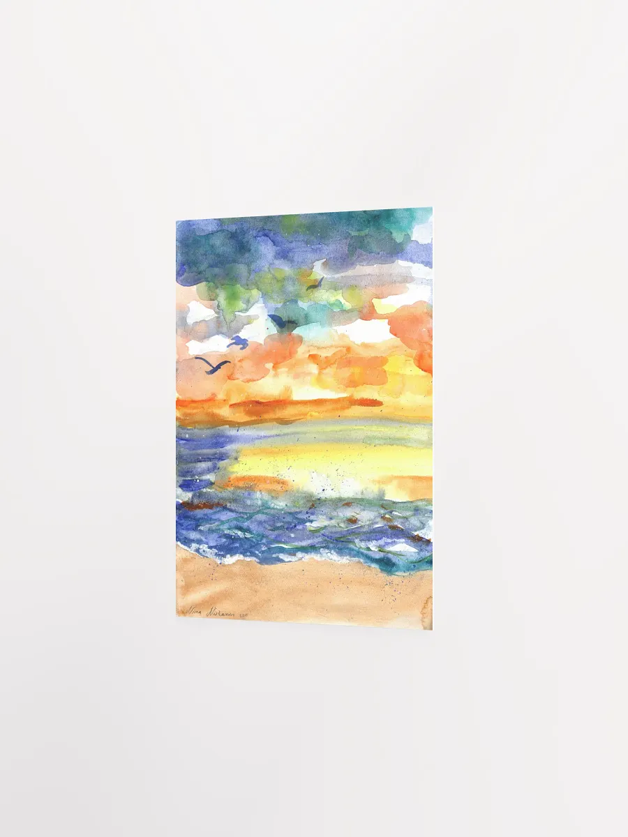 Playful Sea Art Print product image (6)